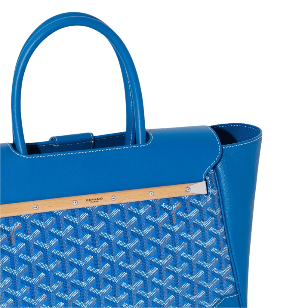 Goyard Saigon Tote Bag Blue