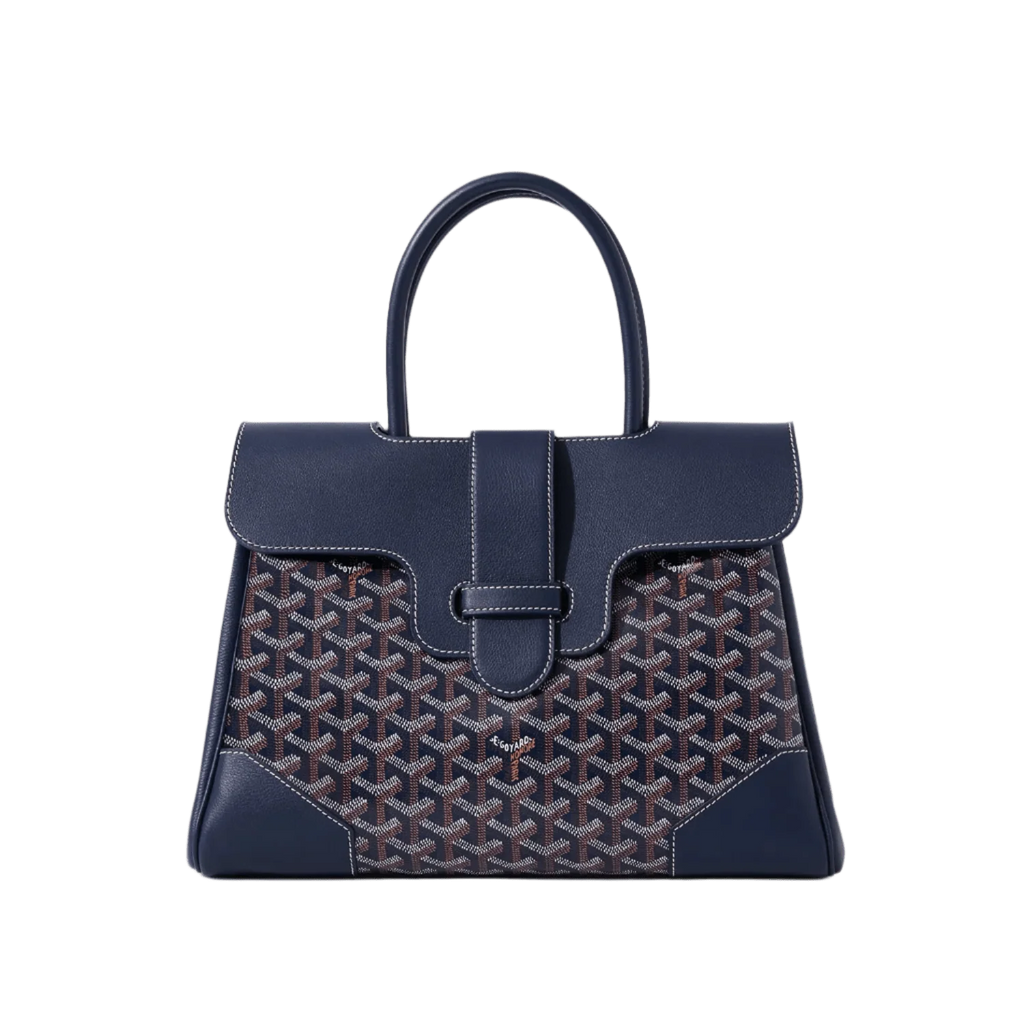 Goyard Saigon Tote Bag Navy Blue