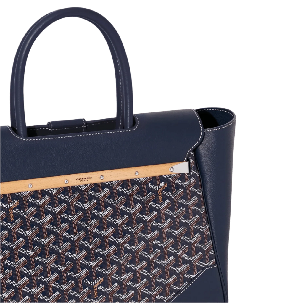 Goyard Saigon Tote Bag Navy Blue