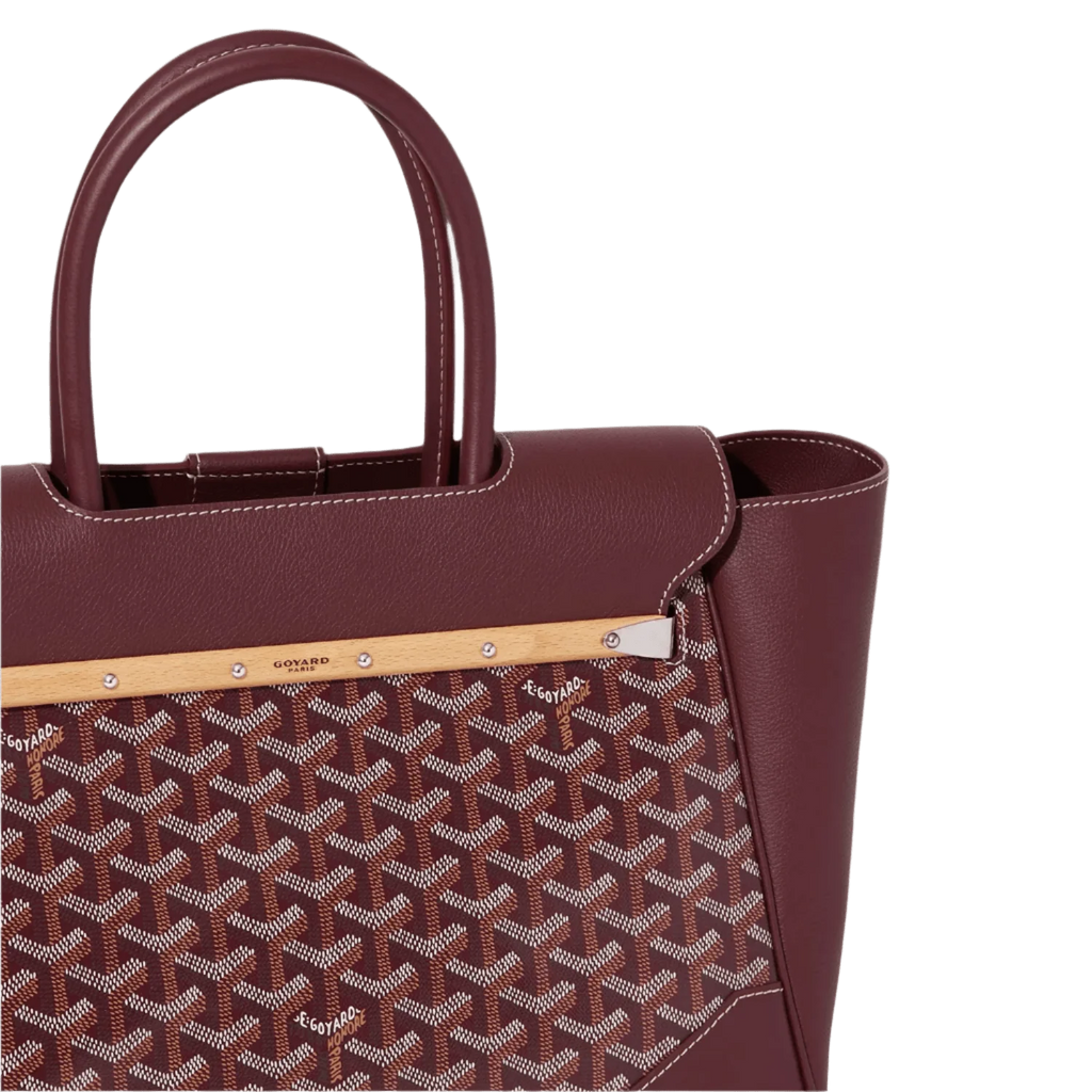 Goyard Saigon Tote Bag Burgundy