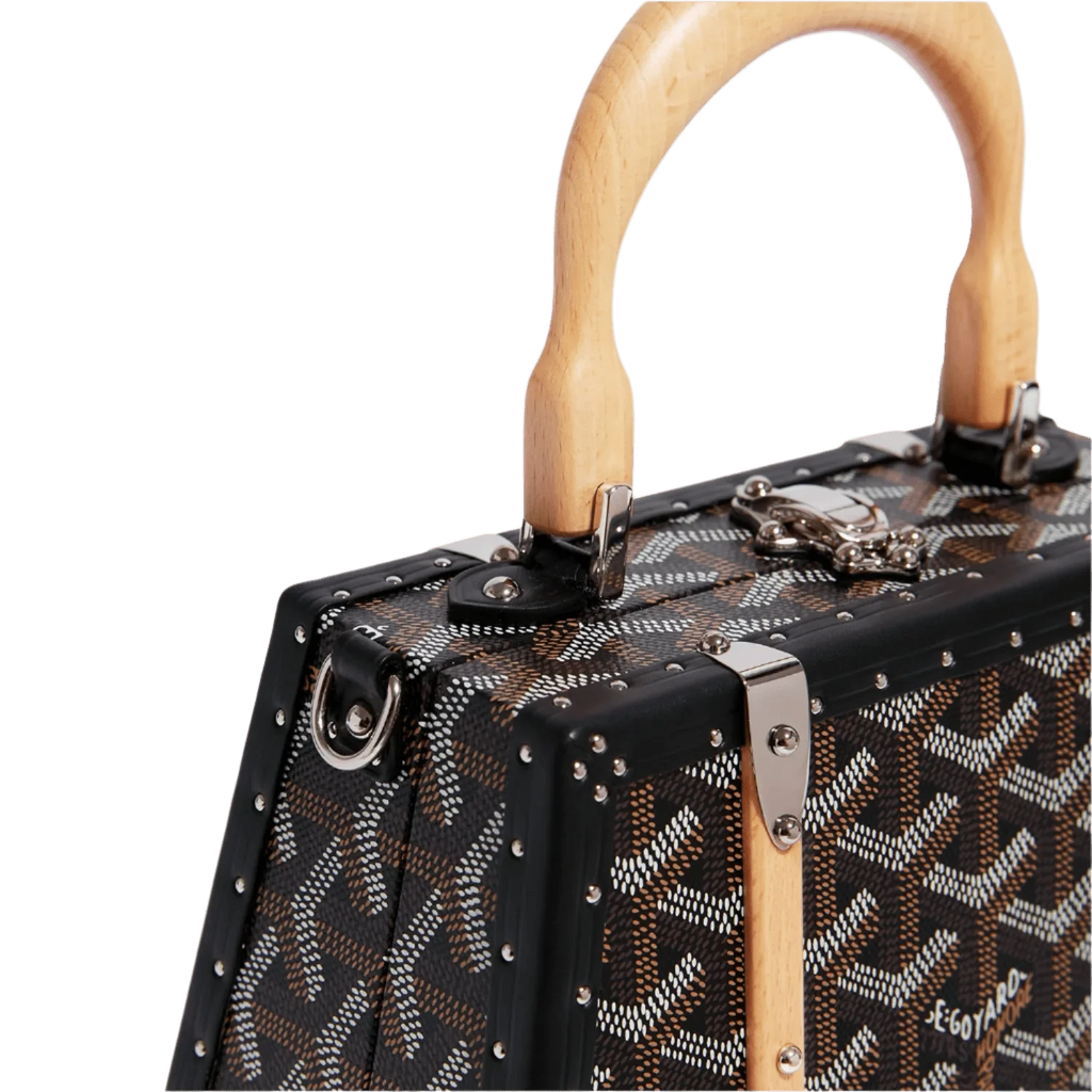 Goyard Saigon Mini Trunk Bag Black