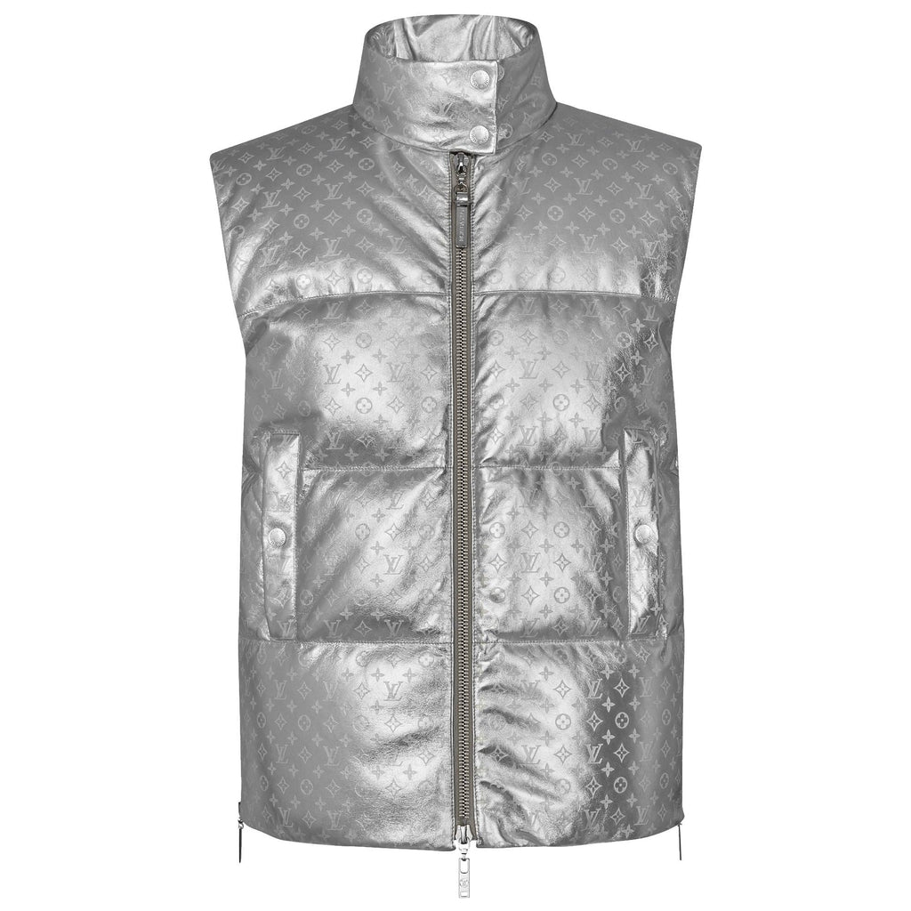 Louis Vuitton Silver Embossed Monogram Woman's Vest - Morely TrendsLouis Vuitton Type here:)