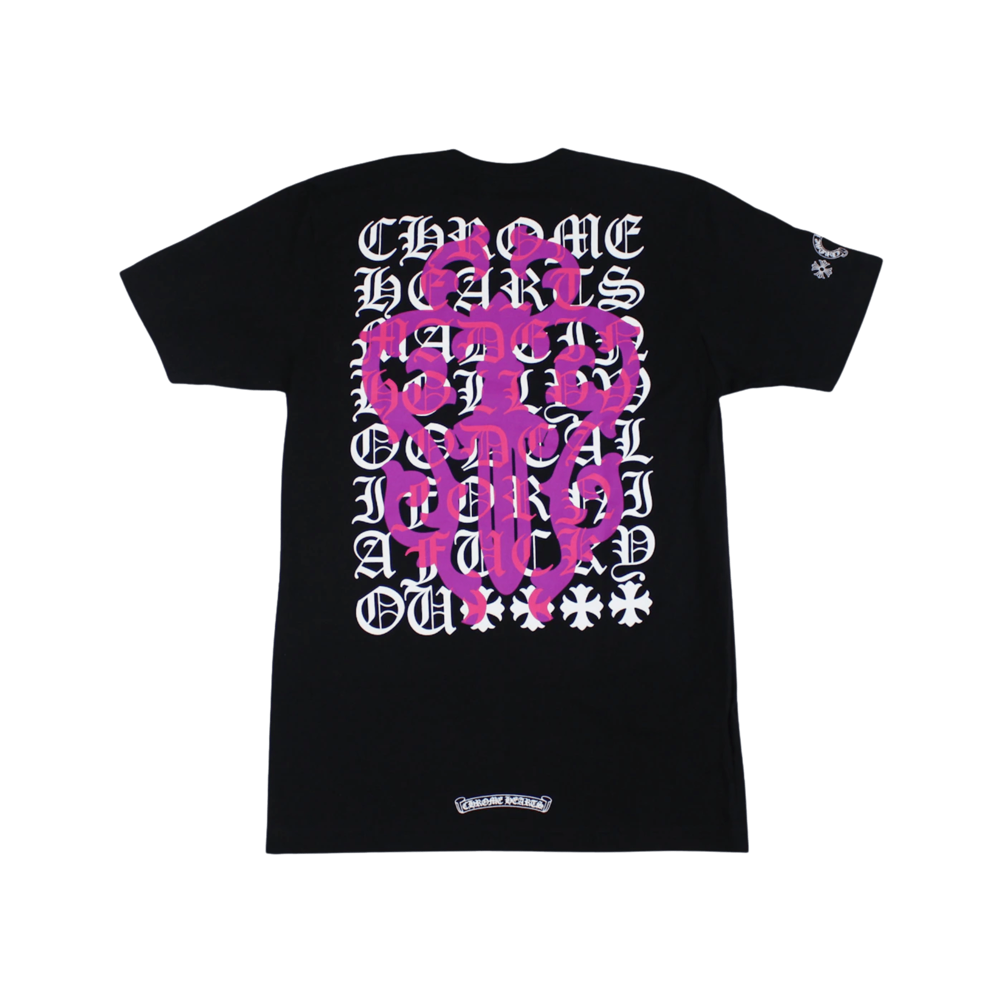 Chrome Hearts Eye Chart Dagger T-shirt Black