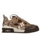 Louis Vuitton Skate Sneaker Brown Snakeskin