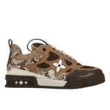 Louis Vuitton Skate Sneaker Brown Snakeskin