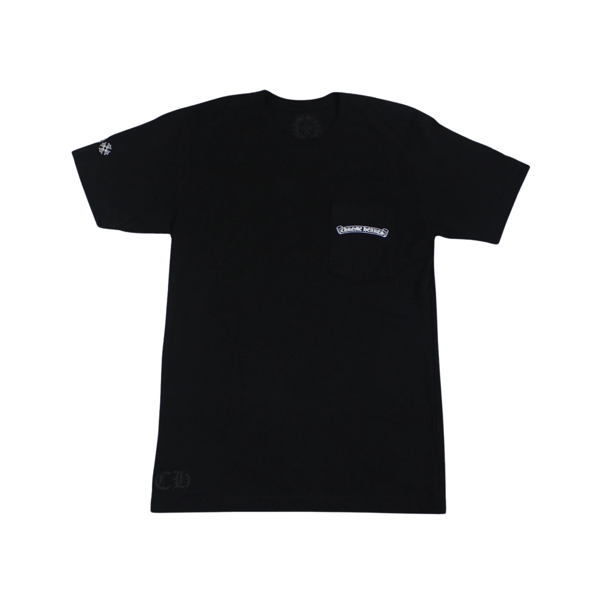 Chrome Hearts Eye Chart Dagger T-shirt Black