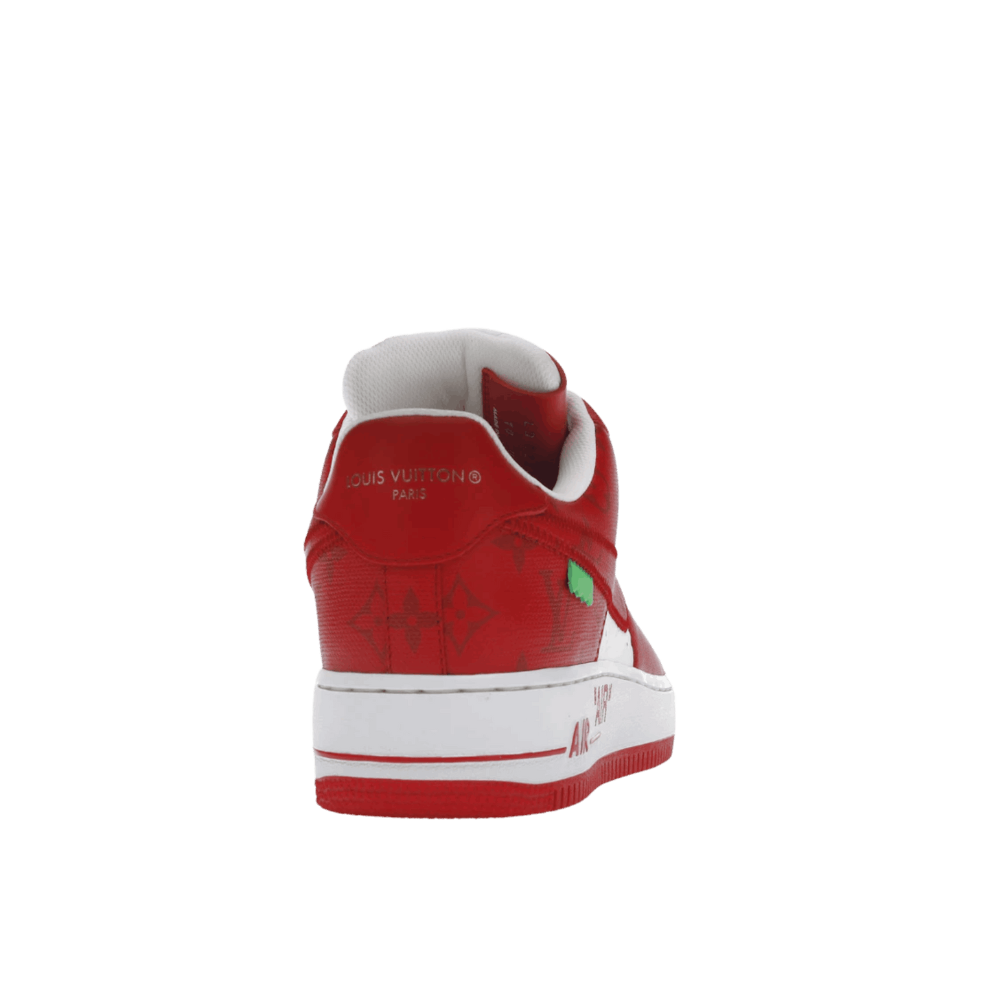 Louis Vuitton Nike Air Force 1 Low By Virgil Abloh White Red